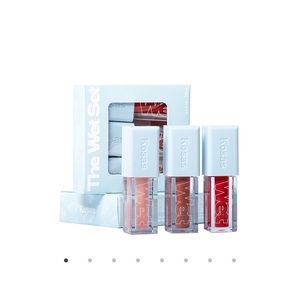Kosas Mini Wet Set Lip Oil Trio